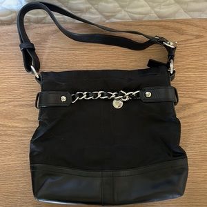 Black coach purse